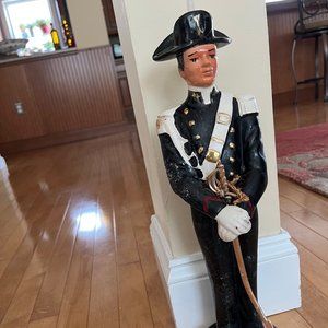 Liquore Galliano Italian Soldier 19" Liquor Decanter From Cunardo Italy - EMPTY